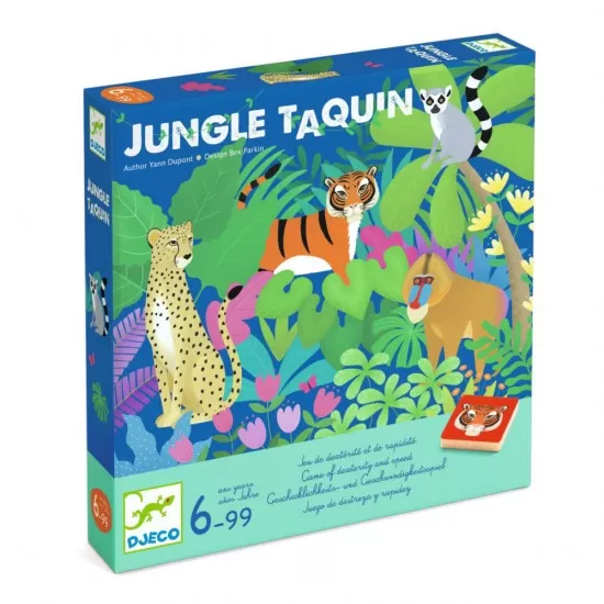 Joc de societate Jungle Taquin Djeco Joc de societate Jungle Taquin Djeco