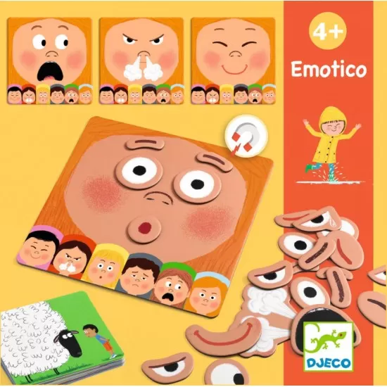 Joc educativ Emotico Djeco Joc educativ Emotico Djeco