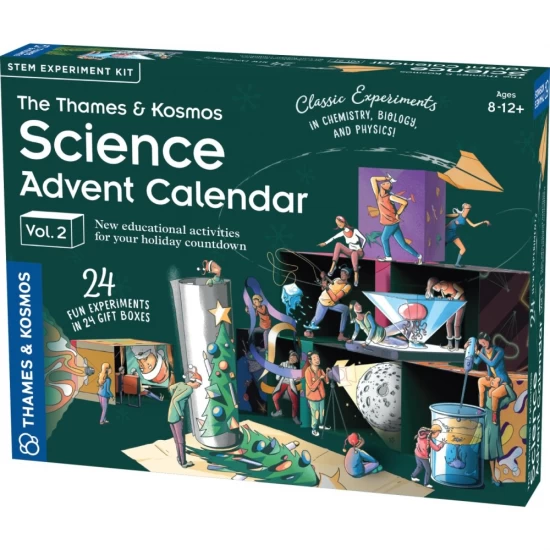 Kit STEM Calendarul stiintific de Advent versiunea 2 Thames & Kosmos Kit STEM Calendarul stiintific de Advent versiunea 2 Thames & Kosmos