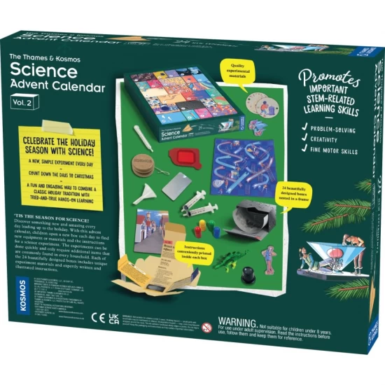 Kit STEM Calendarul stiintific de Advent versiunea 2 Thames & Kosmos Kit STEM Calendarul stiintific de Advent versiunea 2 Thames & Kosmos