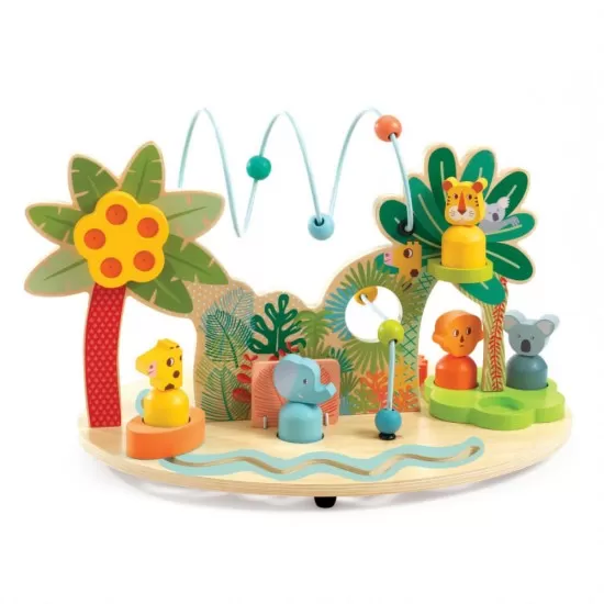 Jucarie multifunctionala bebe Multi Big Djeco Jucarie multifunctionala bebe Multi Big Djeco