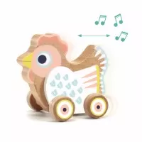 Jucarie muzicala din lemn Djeco Babysing