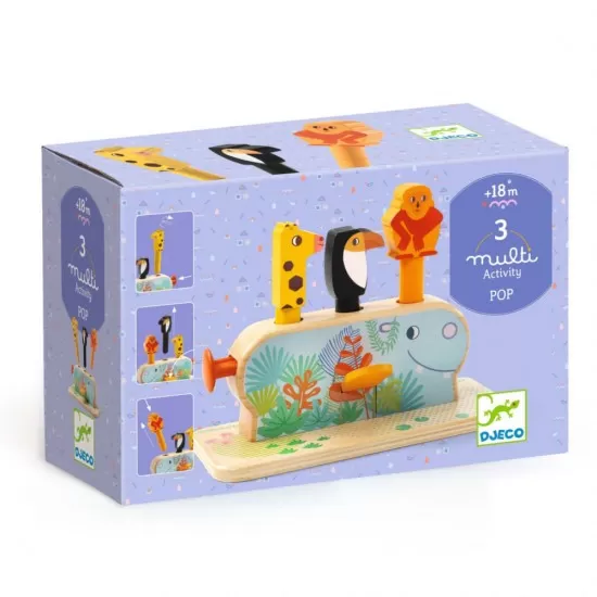 Jucarie pop-up multi activity Djeco Jucarie pop-up multi activity Djeco