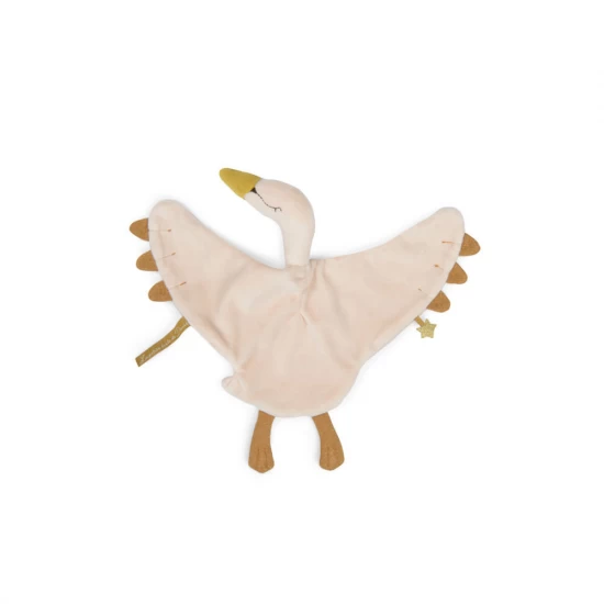 Jucarie senzoriala bebe Comforter lebada Moulin Roty Jucarie senzoriala bebe Comforter lebada Moulin Roty