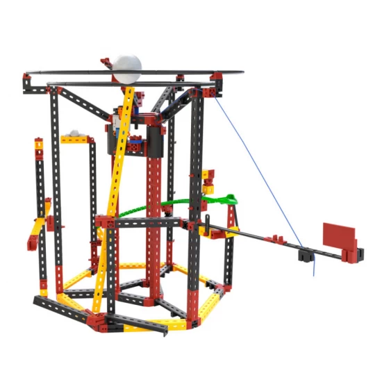 Kit STEM Circuite XL de reactii in lant traznite Fischertechnik 682 piese Kit STEM Circuite XL de reactii in lant traznite Fischertechnik 682 piese
