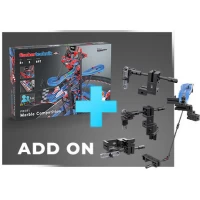 Kit STEM Completare pentru Cursa cu bile metalice - Intrecerea Fischertechnik