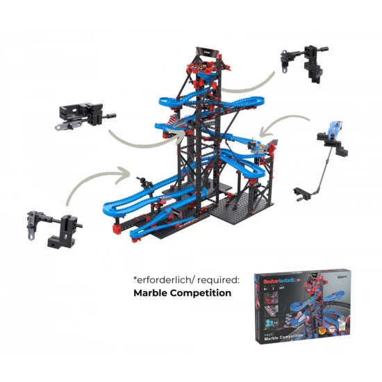 Kit STEM Completare pentru Cursa cu bile metalice - Intrecerea Fischertechnik Kit STEM Completare pentru Cursa cu bile metalice - Intrecerea Fischertechnik
