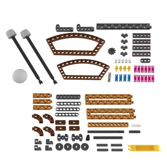 Kit STEM Construieste catapulte, Thames & Kosmos, 88 piese Kit STEM Construieste catapulte, Thames & Kosmos, 88 piese