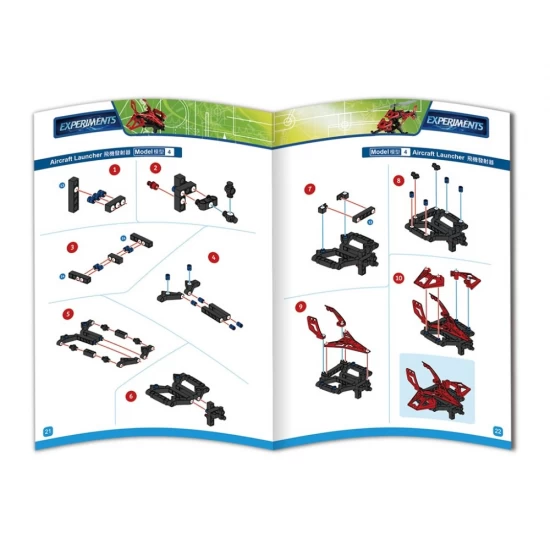 Kit STEM Construieste gadgeturi avansate, Gigo Toys, 114 piese Kit STEM Construieste gadgeturi avansate, Gigo Toys, 114 piese