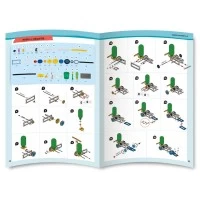 Kit STEM Construieste mecanisme propulsate cu apa, Gigo Toys, 165 piese
