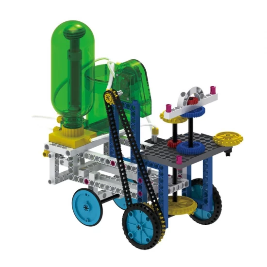 Kit STEM Construieste mecanisme propulsate cu apa, Gigo Toys, 165 piese Kit STEM Construieste mecanisme propulsate cu apa, Gigo Toys, 165 piese