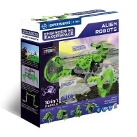 Kit STEM Construieste roboti extraterestrii, Gigo Toys, 138 piese