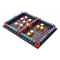 Kit STEM Construieste si joaca, Joc de masa, Fischertechnik, 100 piese