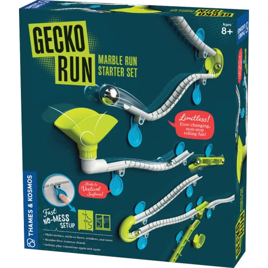 Kit constructie STEM Cursa cu obstacole cu bila metalica pentru incepatori Thames & Kosmos Kit constructie STEM Cursa cu obstacole cu bila metalica pentru incepatori Thames & Kosmos