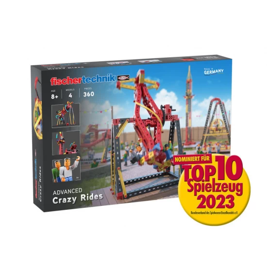 Kit constructie STEM Curse nebunesti 360 piese Fischertechnik Kit constructie STEM Curse nebunesti 360 piese Fischertechnik