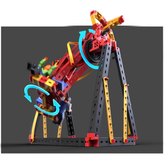 Kit constructie STEM Curse nebunesti 360 piese Fischertechnik Kit constructie STEM Curse nebunesti 360 piese Fischertechnik