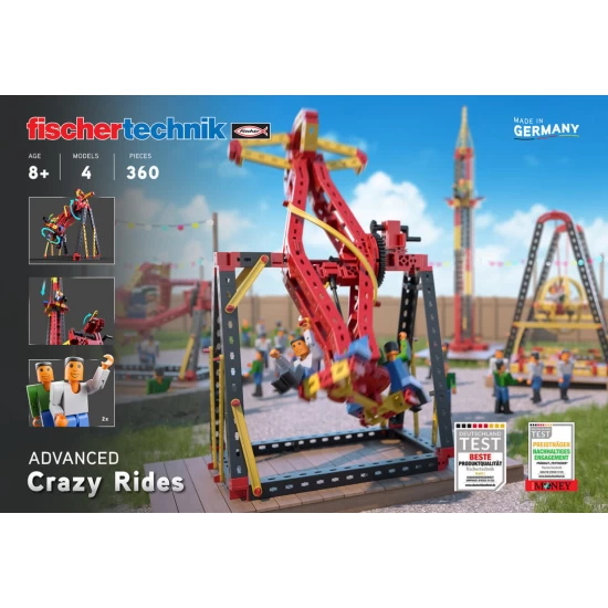 Kit constructie STEM Curse nebunesti 360 piese Fischertechnik Kit constructie STEM Curse nebunesti 360 piese Fischertechnik