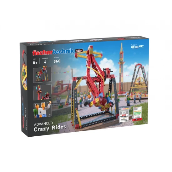 Kit constructie STEM Curse nebunesti 360 piese Fischertechnik Kit constructie STEM Curse nebunesti 360 piese Fischertechnik