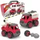 Kit STEM de construit Masini de interventie 2 in 1, 38 piese