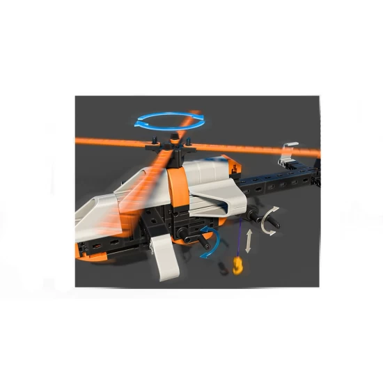 Kit STEM de construit si explorat Universal Max, Fischertechnik, 375 piese
