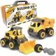 Kit STEM de construit Vehicule de santier 2 in 1, 40 piese