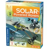 Kit STEM de contruit vehicule cu energie solara 54 piese