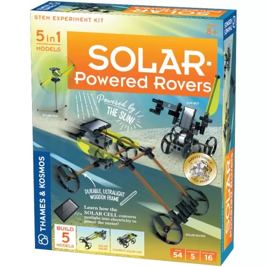 Kit STEM de contruit vehicule cu energie solara 54 piese Kit STEM de contruit vehicule cu energie solara 54 piese