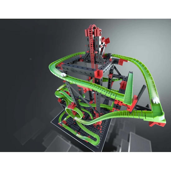 Kit STEM Dynamic L2, Fischertechnik, 780 piese Kit STEM Dynamic L2, Fischertechnik, 780 piese
