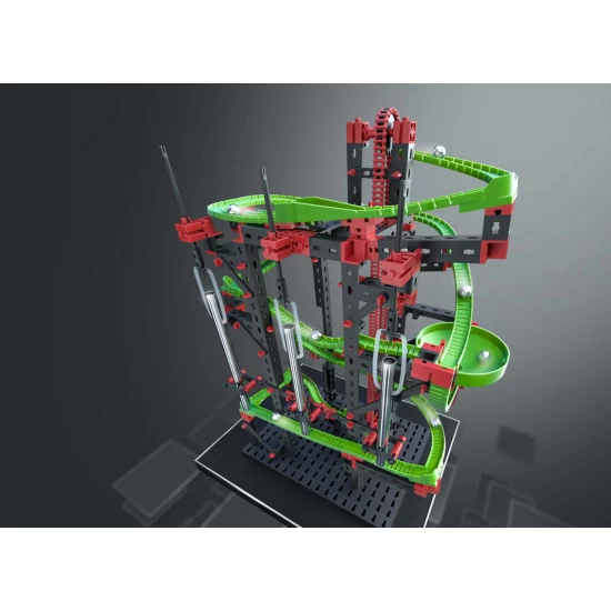 Kit STEM Dynamic M, Fischertechnik, 550 piese Kit STEM Dynamic M, Fischertechnik, 550 piese