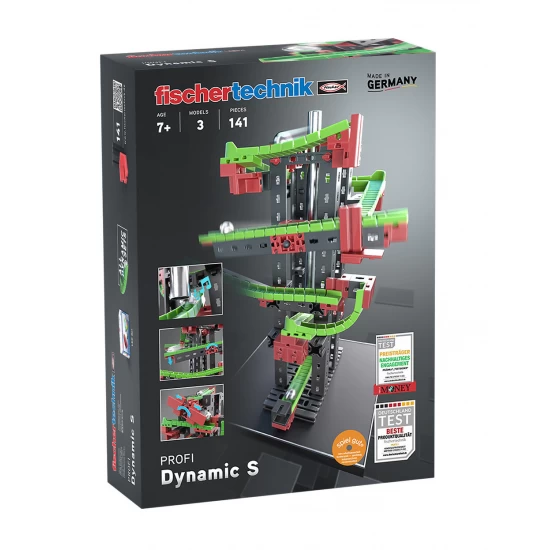 Kit constructie STEM Dynamic S, Fischertechnik, 140 piese Kit constructie STEM Dynamic S, Fischertechnik, 140 piese