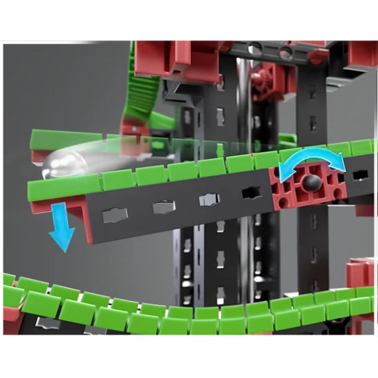 Kit constructie STEM Dynamic S, Fischertechnik, 140 piese Kit constructie STEM Dynamic S, Fischertechnik, 140 piese
