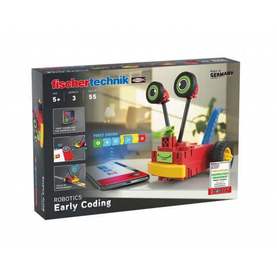 Kit constructie STEM Introducere in programarea robotilor 33 piese Fischertechnik Kit constructie STEM Introducere in programarea robotilor 33 piese Fischertechnik