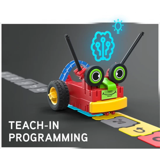 Kit constructie STEM Introducere in programarea robotilor 33 piese Fischertechnik Kit constructie STEM Introducere in programarea robotilor 33 piese Fischertechnik
