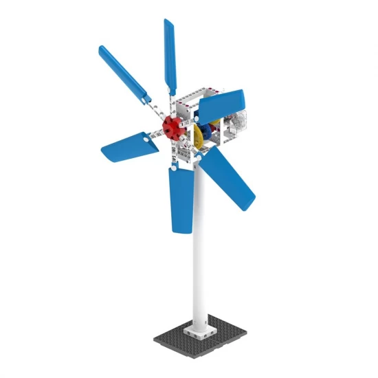 Kit STEM Energia eoliana si aplicatiile ei, Gigo Toys, 124 piese Kit STEM Energia eoliana si aplicatiile ei, Gigo Toys, 124 piese