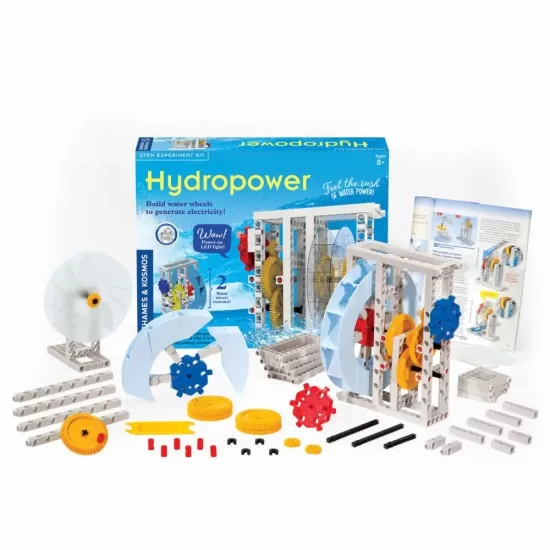 Kit STEM Energie hidroelectrica, Thames & Kosmos, 105 piese Kit STEM Energie hidroelectrica, Thames & Kosmos, 105 piese
