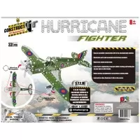 Kit constructie STEM Huricane fighter, nivel avansat, 331 piese