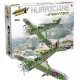 Kit constructie STEM Huricane fighter, nivel avansat, 331 piese