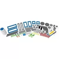 Kit STEM - Inginerie mecanica, 132 piese