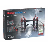 Kit STEM Inginerie structurala, Fischertechnik, 364 piese
