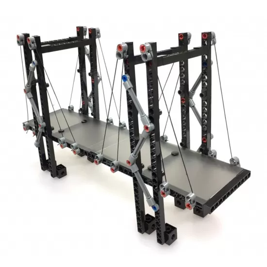Kit constructie STEM Inginerie structurala 323 piese Kit constructie STEM Inginerie structurala 323 piese