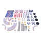 Kit constructie STEM Inventor, Bakoba, 65 piese Kit constructie STEM Inventor, Bakoba, 65 piese