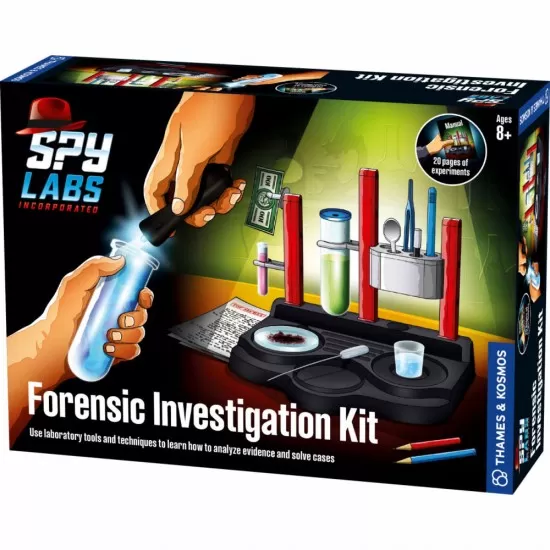 Kit Stem Laborator de spionaj Thames & Kosmos - Kit de investigare Kit Stem Laborator de spionaj Thames & Kosmos - Kit de investigare