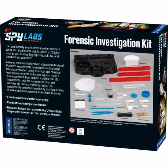 Kit Stem Laborator de spionaj Thames & Kosmos - Kit de investigare Kit Stem Laborator de spionaj Thames & Kosmos - Kit de investigare