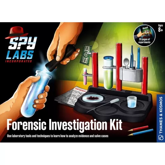 Kit Stem Laborator de spionaj Thames & Kosmos - Kit de investigare Kit Stem Laborator de spionaj Thames & Kosmos - Kit de investigare
