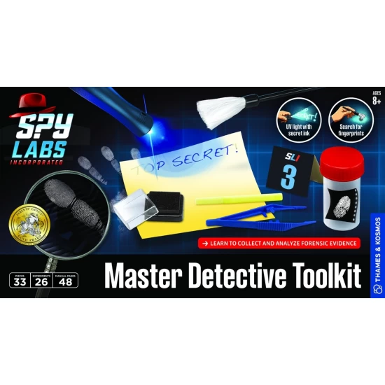 Kit STEM Marea trusa de detectiv Thames & Kosmos Kit STEM Marea trusa de detectiv Thames & Kosmos
