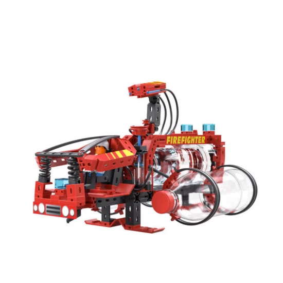 Kit constructie STEM Masina de pompieri 322 piese Fischertechnik Kit constructie STEM Masina de pompieri 322 piese Fischertechnik