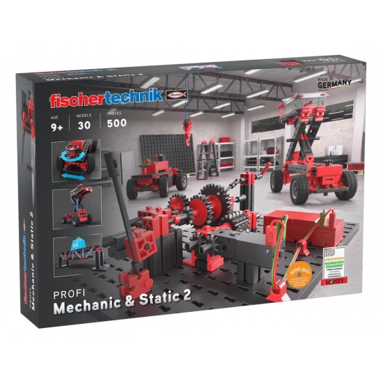 Kit constructie STEM Mechanic & Static 2 Fischertechnik 500 piese Kit constructie STEM Mechanic & Static 2 Fischertechnik 500 piese