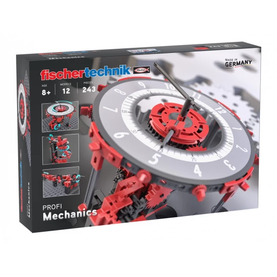 Kit constructie STEM Principiile mecanicii Fischertechnik 243 piese Kit constructie STEM Principiile mecanicii Fischertechnik 243 piese