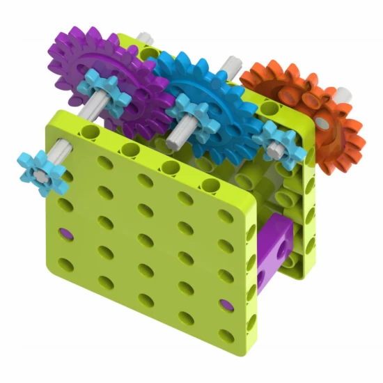 Kit constructie STEM Primii pasi Angrenaje Thames & Kosmos, 61 piese