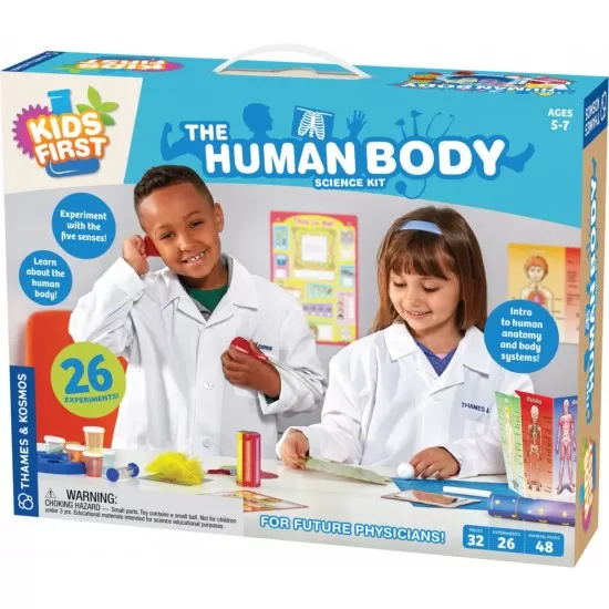Kit STEM Primii pasi - Corpul uman, 70 piese